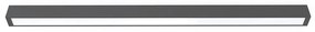 Φωτιστικό Οροφής - Πλαφονιέρα Straight L 7551 5.5x123.5x6.5cm 22W 3000K Led White-Graphite Nowodvors