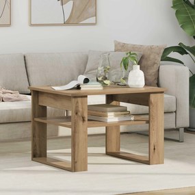 vidaXL Τραπεζάκι σαλονιού Artisan Oak 64 x 54 x 44 εκ