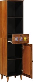 vidaXL Ντουλάπι Μπάνιου Καρυδιά 38 x 33 x 160 εκ.