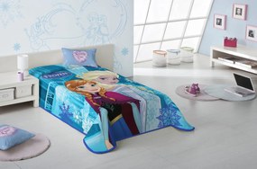 Παιδική Κουβέρτα Μονή Βελουτέ Digital Print Disney Home Frozen 500160x220 - Dimcol