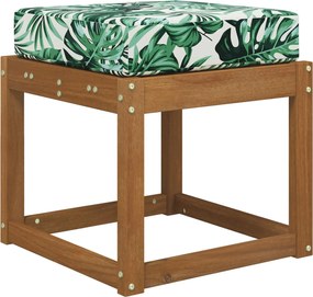 vidaXL Μαξιλάρι Καθίσματος Εξωτερικού Χώρου Σχέδιο Φύλλου