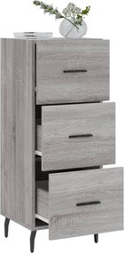 vidaXL Ντουλάπι Γκρι Sonoma 34,5x34x90 εκ. από Επεξεργασμένο Ξύλο