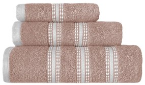 Πετσέτες Μπάνιου (Σετ 3τμχ) Nef-Nef Homeware Promise Rose 480gsm