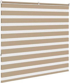 vidaXL Ζέβρα τυφλή 160x150 cm Πλάτος υφάσματος 155,9 εκ. Πολυεστέρας