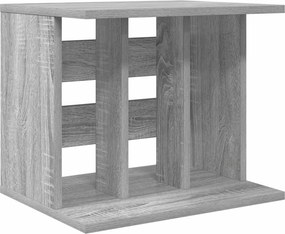 vidaXL Αποθήκευση Βινυλίου Γκρι Sonoma 42 x 33 x 36 εκ.