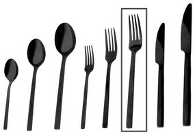 Πιρούνι Φαγητού Cub204K12 Black Espiel Stainless Steel