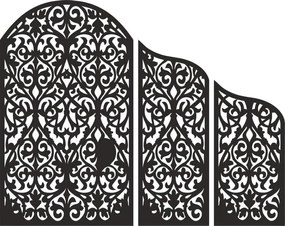 Intra απο ξύλο plywood 3mm-4mm πάχος - Διακοσμητικό διάνυσμα σχεδίασης οθόνης Δίασταση 30x30 cm Intraeaxys-075ngm7z