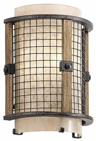Απλίκα Φωτιστικό Τοίχου 1xE14 Καφέ Ahrendale KL-AHRENDALE1 Elstead Lighting KL-AHRENDALE1 Καφέ