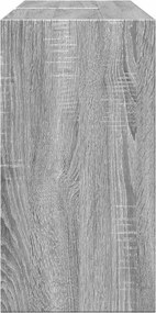 vidaXL Ντουλάπι Νιπτήρα Grey Sonoma 90x29x55 εκ. Επεξεργασμένο Ξύλο