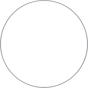 vidaXL Δακτύλιος γλάστρας Ανθρακί 120 x 120 x 20 εκ.