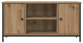 vidaXL Ντουλάπι TV artisan δρυς 100 x 40 x 50 cm Επεξεργασμένο ξύλο