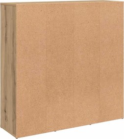 vidaXL Ντουλάπι βιβλίων Βελανιδιά τεχνίτη 98x29x97,5 cm