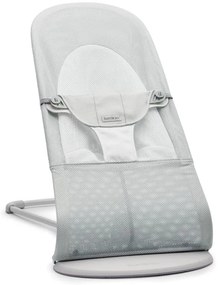 BabyBjörn ριλάξ Balance Soft, Light grey frame Silver/White Mesh