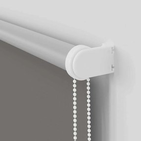 Roller Blind Blackout γκρί 135x130 cm Πλάτος υφάσματος 131,6cm 4011109