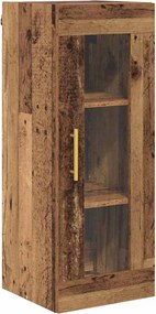 vidaXL Highboard 2 pcs Παλιό Ξύλο Επεξεργασμένο ξύλο