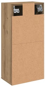 vidaXL Ντουλάπι Μπάνιου Επιτοίχιο Artisan Δρυς 32 x 20 x 67 εκ.