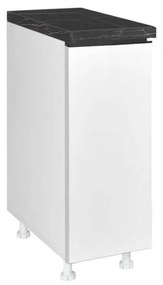 MATIS Επιδαπέδιο ντουλάπι κουζίνας LINA D30 Λευκό 30x60x85εκ. MATISKD3080