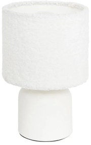 Επιτραπέζιο φωτιστικό Jela σε λευκή απόχρωση Φ14x22εκ 14x14x22 εκ.