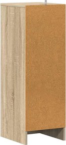 vidaXL Παπουτσοθήκη Sonoma Δρυς 31,5 x 35 x 90 εκ. από Επεξ. Ξύλο