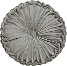 Διακοσμητικό Μαξιλάρι Βελουτέ (Φ40) Das Home Cushions 0251 Grey