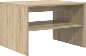vidaXL Τραπεζάκι σαλονιού Δρύς Sonoma 60 x 50 x 40 εκ