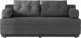 PARMA Διθέσιος Καναπές Κρεβάτι Γκρί 190x82