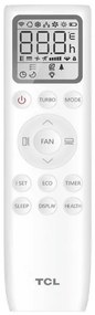 Κινητό κλιματιστικό TCL TAC-12CHPB/MZ, 12000 BTU, A+, 35 m2, Wi-Fi, Χρονοδιακόπτης, λειτουργία SMART, ECO, LED, Λευκό