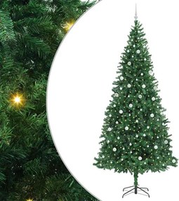 vidaXL Τεχνητό Χριστουγεννιάτικο Δέντρο με 300 LED Πράσινο 300 cm