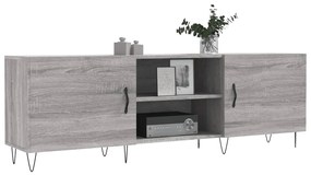 vidaXL Έπιπλο Τηλεόρασης Γκρι Sonoma 150x30x50 εκ. από Επεξεργ. Ξύλο