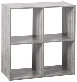 Ραφιέρα Δαπέδου 4 Θέσεων (67.5x32x67.5) F-V Mix Grey 138908A