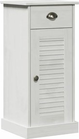 vidaXL Σετ Επίπλων Μπάνιου με ράφι VIGO 2 pcs Λευκό και Αντίκα Λευκό