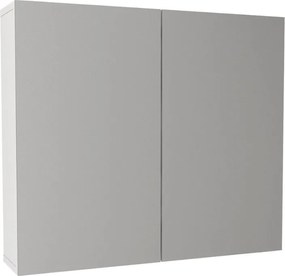 Καθρέπτης μπάνιου Binary Μegapap χρώμα λευκό 75x17,2x65εκ.