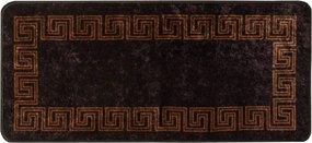 vidaXL Χαλί Runner MARSA Μαύρο 50 x 100 cm Πολυέστερ και PVC