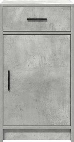 vidaXL Πλαϊνό γραφείο Σκυρόδεμα Γκρι 40 x 40.5 x 75 εκ