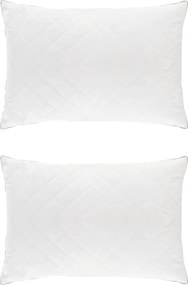 vidaXL Σετ πάπλωμα 90% χήνας FULDA 3 τμχ. 200 x 200 cm Χειμώνας Λευκό