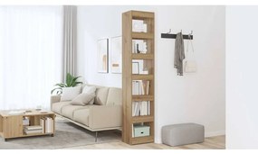 vidaXL Ντουλάπι βιβλίων/διαχωριστικό δωματίου Artisan Oak 40x30x198 cm