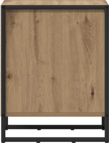 vidaXL Κομοδίνο 2 τμχ. Artisan Δρυς 39.5 x 30 x 50 εκ