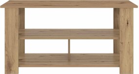 vidaXL Βάση τηλεόρασης 100 x 40 x 50 cm Artisan Oak