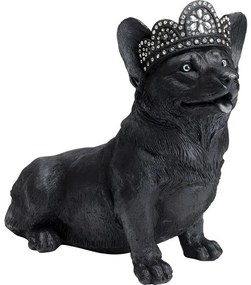 Επιτραπέζιο Διακοσμητικό Βασιλικός Σκύλος Μαύρος