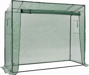 vidaXL Θερμοκήπιο Walk-in 200 x 80 x 173 εκ.
