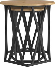 vidaXL Τραπεζάκι σαλονιού 2 pcs Artisan Oak 50 x 50 x 50 cm