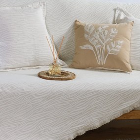 Ριχτάρι Πολυθρόνας (170x180) Nef-Nef Homeware Zebra Ecru