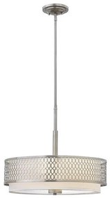 Κρεμαστό Φωτιστικό Οροφής 3xE27 Νίκελ Jules HK-JULES-3P-BN Elstead Lighting-HK-JULES-3P-BN-Νίκελ Ματ HK-JULES-3P-BN