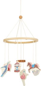 Cam Cam Ξύλινο μόμπιλε κούνιας Carousel