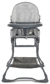 Καρεκλάκι φαγητού  BonBon  Grey Leather  10100312506  Lorelli
