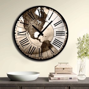 Decorative MDF Clock 5050MS-001 Multicolor