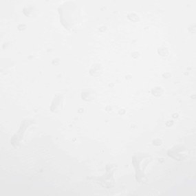 vidaXL Μουσαμάς Λευκός 1 x 2,5 μ. 650 γρ./μ²