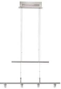Σώμα Κρεμαστού Φωτιστικού 4xLED 4W Νίκελ ματ-Χρώμιο m6 - Mini1 LED Fischer Honsel-16634-Νίκελ Ματ 16634