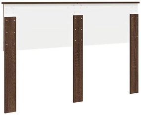 vidaXL Κεφαλάρι Καφέ δρυς 150 cm Επεξεργασμένο ξύλο