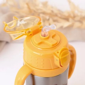 Παγούρι Θερμός με Λαβές Kiokids Lion 280ml +6m